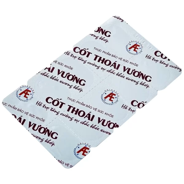 Viên uống Cốt Thoái Vương Á Âu hỗ trợ giảm triệu chứng viêm thoái hóa khớp (3 vỉ x 10 viên) - Hình ảnh 4