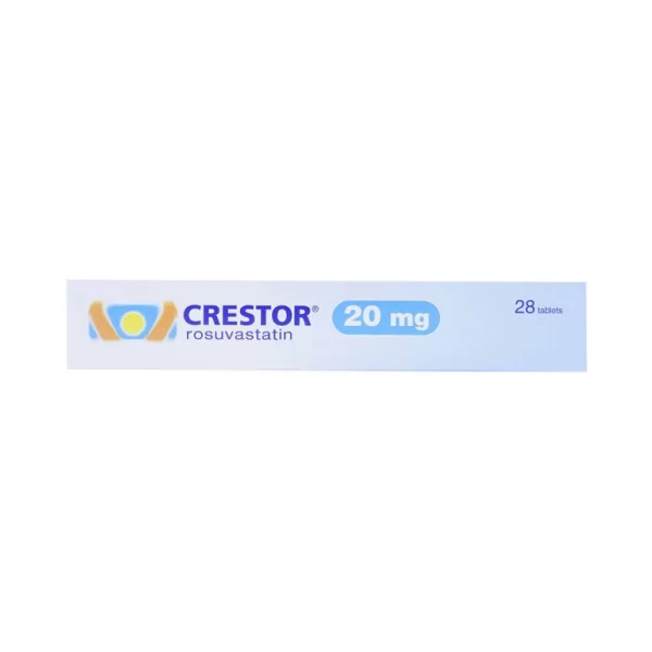 Thuốc Crestor 20mg AstraZeneca điều trị tăng cholesterol máu nguyên phát (2 vỉ x 14 viên) - Hình ảnh 3