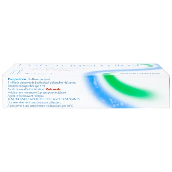 Hỗn dịch uống men vi sinh Enterogermina 2 tỷ/5ml điều trị rối loạn tiêu hóa (2 vỉ x 10 ống) - Hình ảnh 4