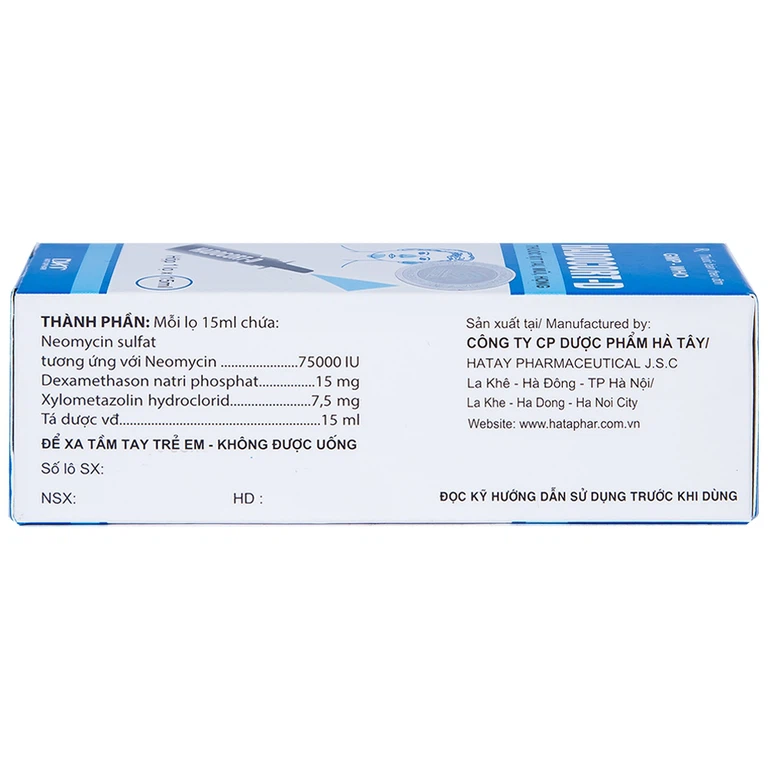 Thuốc xịt Hadocort-D Hà Tây điều trị các bệnh viêm mũi, viêm xoang (15ml) - Hình ảnh 4