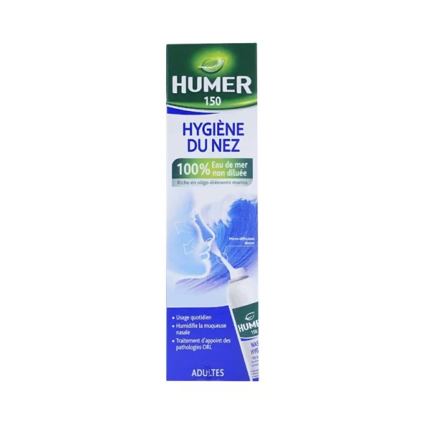Dung dịch xịt mũi Humer 150 Nose Hygiene Urgo dùng để vệ sinh khoang mũi