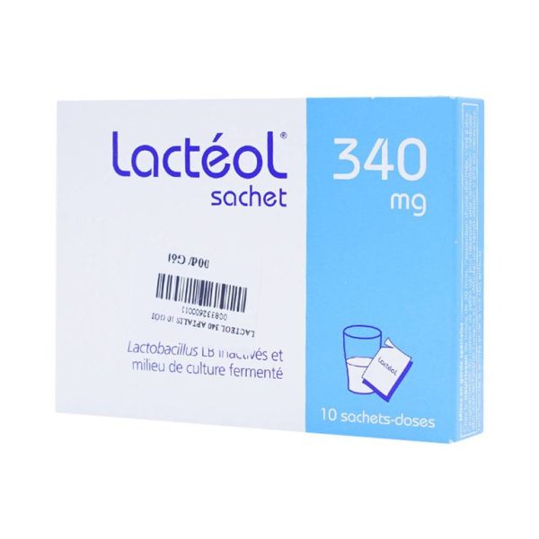 Bột pha hỗn dịch uống Lactéol 340mg điều trị tiêu chảy (10 gói) - Hình ảnh 3