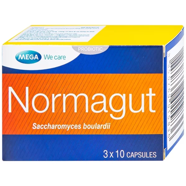 Thuốc Normagut cân bằng hệ vi sinh đường ruột (3 vỉ x 10 viên)