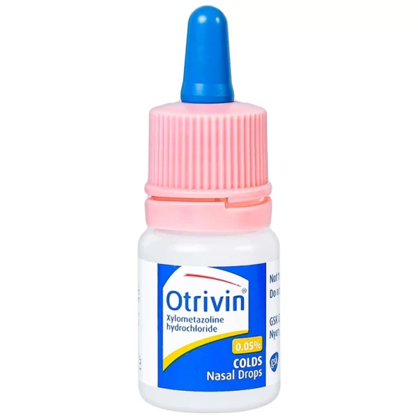 Thuốc nhỏ mũi Otrivin 0.05% GSK điều trị nghẹt mũi, sung huyết mũi họng (10ml) - Hình ảnh 3