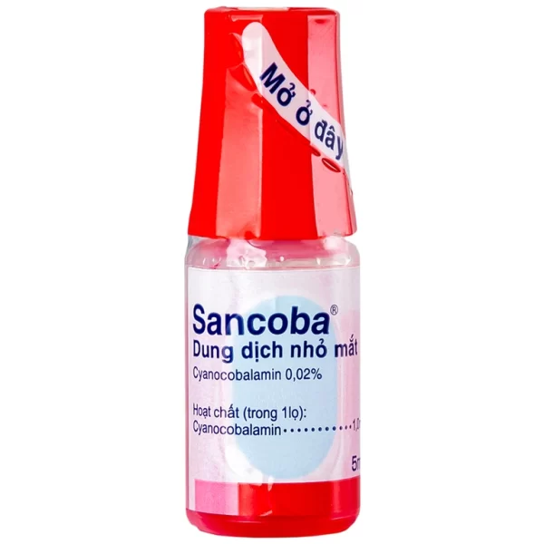 Thuốc nhỏ mắt Sancoba Santen cải thiện sự dao động về điều tiết trong chứng mỏi mắt (5ml) - Hình ảnh 2