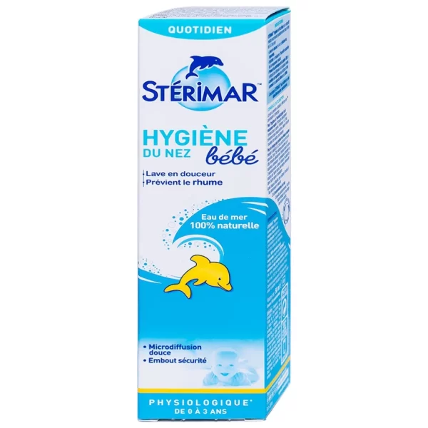 Dung dịch xịt mũi Stérimar Nose Hygiene Baby 50ml loại bỏ bụi bẩn niêm mạc mũi cho trẻ từ 0 - 3 tuổi - Hình ảnh 4