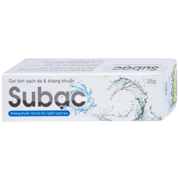 Gel bôi Su Bạc kháng khuẩn, làm sạch da (25g) - Hình ảnh 3