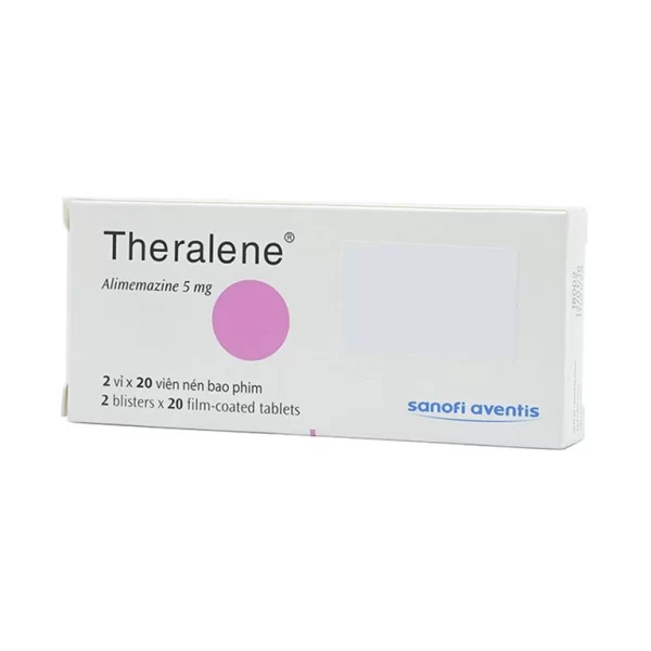 Thuốc Theralene Sanofi hỗ trợ điều trị các triệu chứng viêm mũi dị ứng, mày đay (40 viên) - Hình ảnh 4
