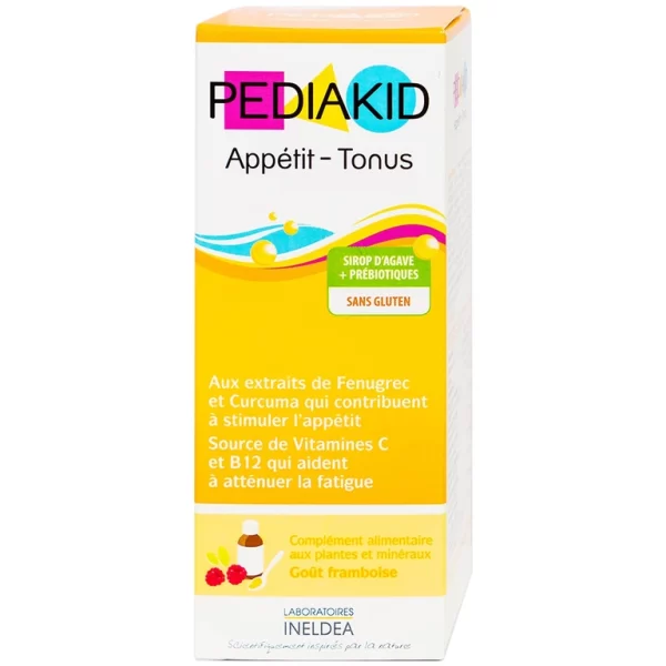 Siro Pediakid Appétit Tonus hỗ trợ kích thích cảm giác thèm ăn, giảm mệt mỏi (125ml) - Hình ảnh 3