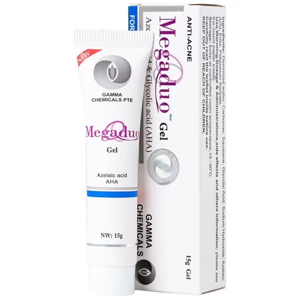Gel bôi Megaduo Gamma hỗ trợ điều trị mụn và vết thâm (15g)