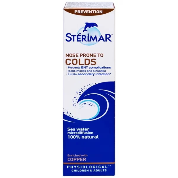 Dung dịch xịt mũi Stérimar Nose Prone To Colds 50ml làm sạch, loại bỏ bụi bẩn niêm mạc mũi cho trẻ từ 6 tháng - người lớn - Hình ảnh 3
