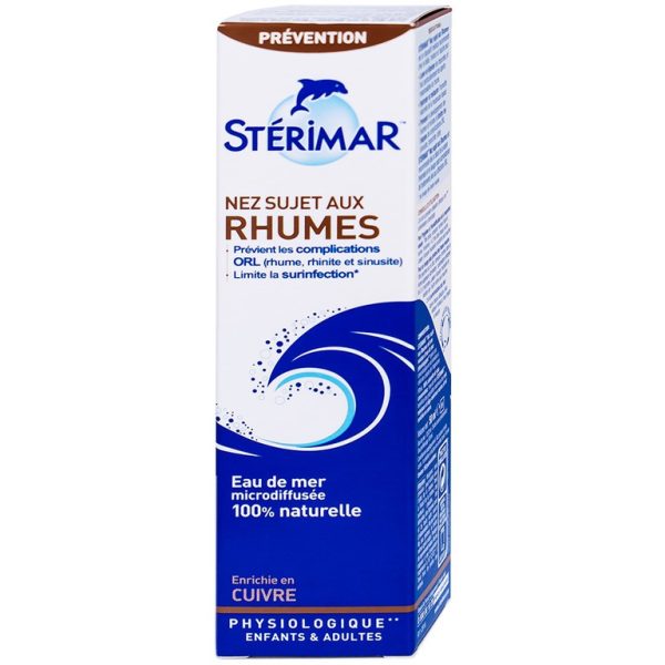 Dung dịch xịt mũi Stérimar Nose Prone To Colds 50ml làm sạch, loại bỏ bụi bẩn niêm mạc mũi cho trẻ từ 6 tháng - người lớn - Hình ảnh 4