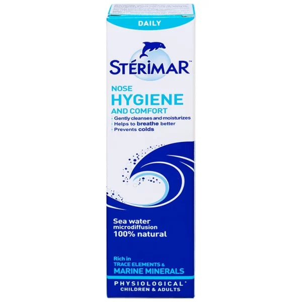 Dung dịch xịt mũi Stérimar Nose Hygiene And Comfor 50ml loại bỏ bụi bẩn niêm mạc mũi cho trẻ từ 3 tuổi - người lớn - Hình ảnh 3
