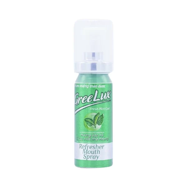 Xịt thơm miệng thảo dược Greelux hương bạc hà khử mùi hôi miệng, ngừa sâu răng (12ml) - Hình ảnh 4