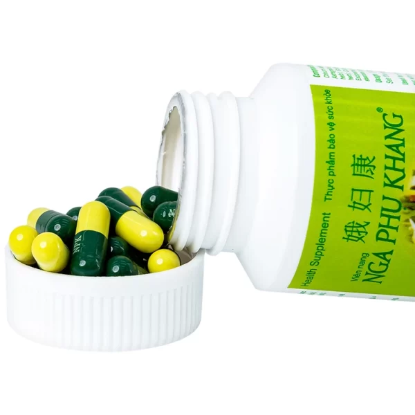 Viên uống Nga Phụ Khang Dược Quốc Tế hỗ trợ giảm sự tiến triển của u nang buồng trứng (60 viên) - Hình ảnh 3