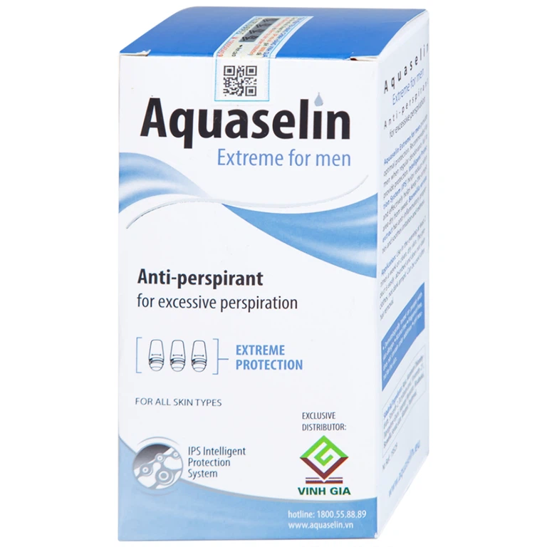 Lăn khử mùi Aquaselin Extreme for Men giúp khử mùi cơ thể dành cho nam (50ml) - Hình ảnh 4