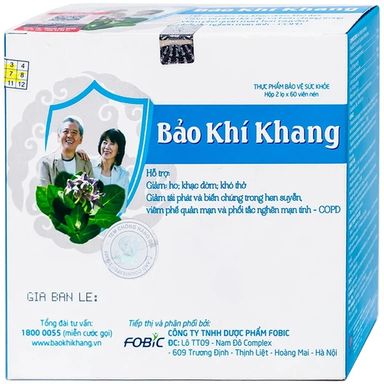Bảo Khí Khang hộp 120 viên