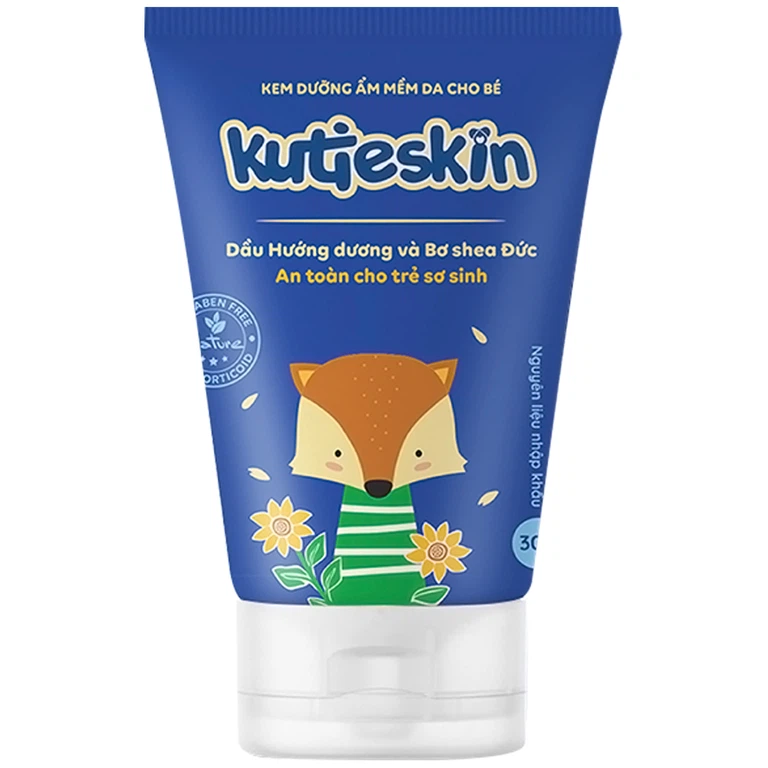 Kem bôi cho bé Kutieskin giúp dưỡng ẩm, mềm da (30g) - Hình ảnh 4