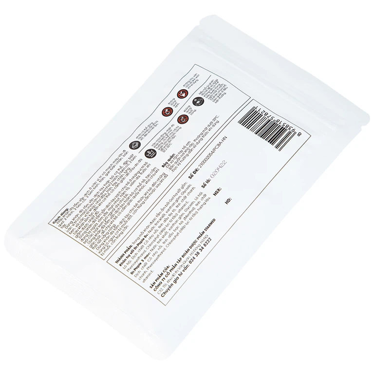 Khăn hạ sốt DR.Papie 0+ hỗ trợ hạ nhiệt giảm sốt (5 túi x 5 khăn) - Hình ảnh 4