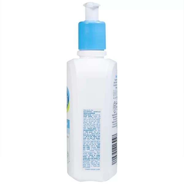Sữa rửa mặt dịu nhẹ Cetaphil Gentle Skin Cleanser cung cấp độ ẩm cho da (500ml) - Hình ảnh 3