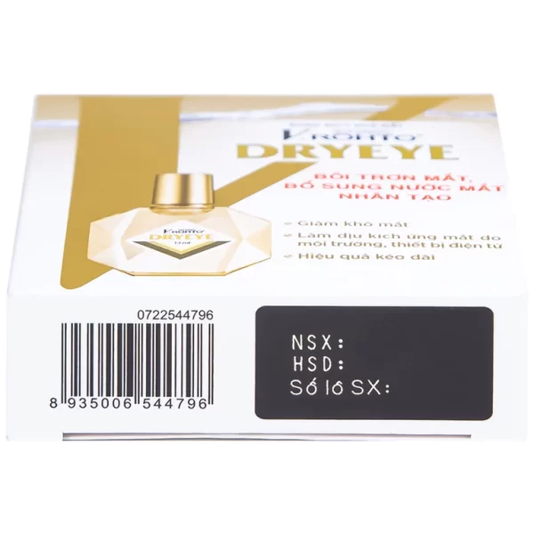 Dung dịch nhỏ mắt V.Rohto Dryeye bôi trơn mắt, bổ sung nước mắt nhân tạo (13ml) - Hình ảnh 4