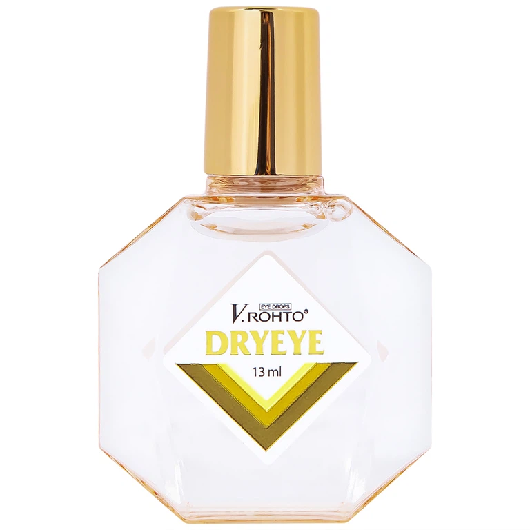 Dung dịch nhỏ mắt V.Rohto Dryeye bôi trơn mắt, bổ sung nước mắt nhân tạo (13ml) - Hình ảnh 3