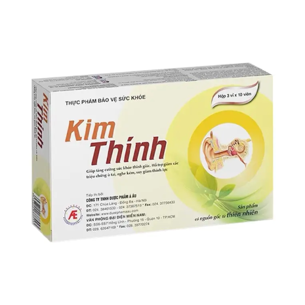 Thực phẩm bảo vệ sức khỏe Kim Thính (180 viên) - Hình ảnh 4