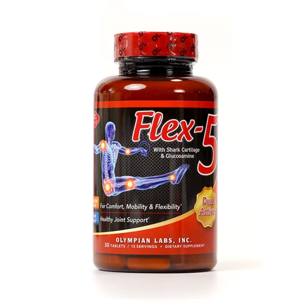 Viên uống Flex-5 Olympian Labs hỗ trợ giảm viêm và tái tạo sụn khớp (30 viên) - Hình ảnh 3