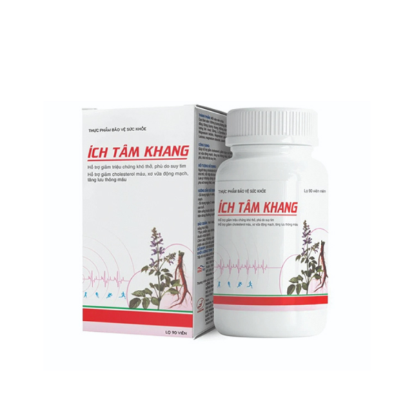 Thực phẩm bảo vệ sức khỏe Ích Tâm Khang (180 viên)
