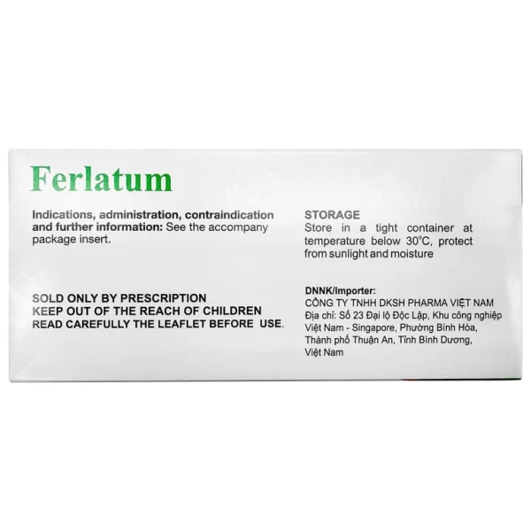 Dung dịch Ferlatum Italfarmaco điều trị thiếu sắt (10 chai x 15ml) - Hình ảnh 3