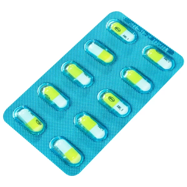 Thuốc Amlor 5mg Viatris điều trị tăng huyết áp, đau thắt ngực (3 vỉ x 10 viên) - Hình ảnh 4