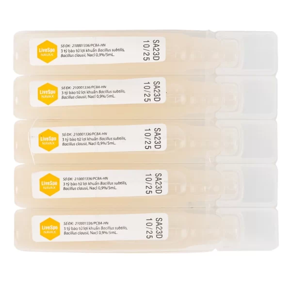 Dung dịch vệ sinh tai mũi LiveSpo NAVAX dành cho trẻ sơ sinh - Hình ảnh 9