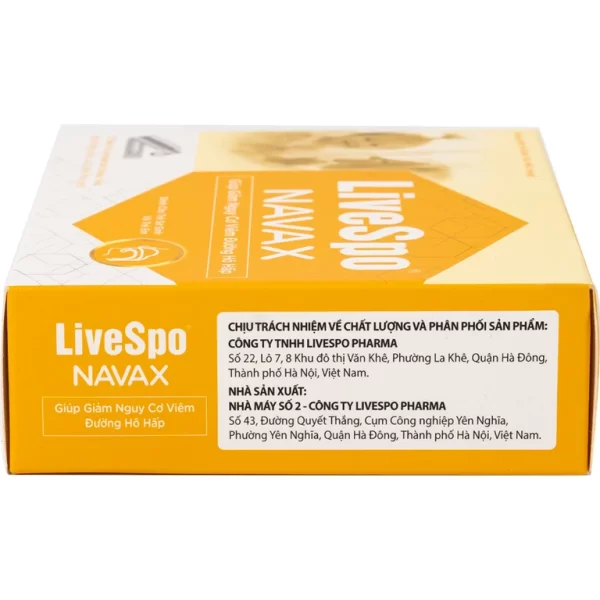 Dung dịch vệ sinh tai mũi LiveSpo NAVAX dành cho trẻ sơ sinh - Hình ảnh 6