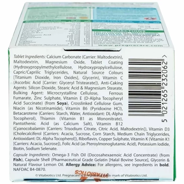 Vitabiotics pregnacare breast feeding h84v - Hình ảnh 4