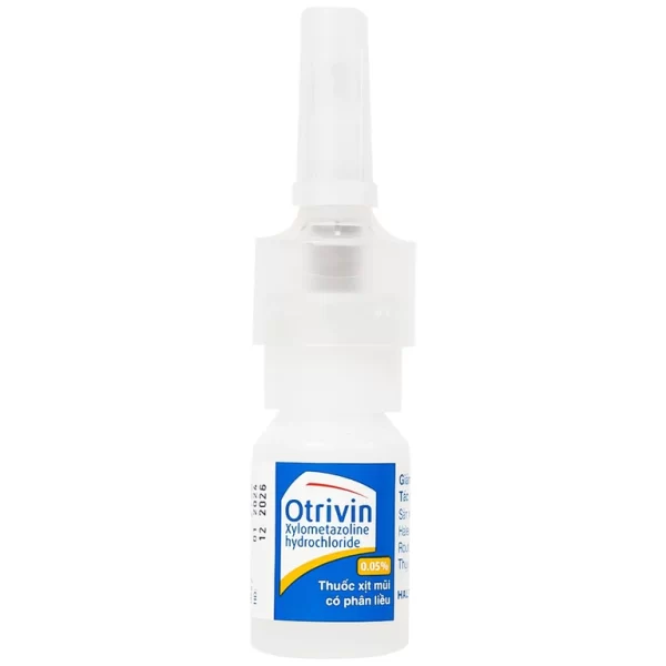 Thuốc xịt mũi Otrivin 0.05% GSK giảm triệu chứng nghẹt mũi, viêm mũi dị ứng (10ml) - Hình ảnh 4