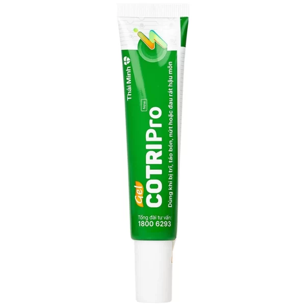 Gel bôi trĩ Cotripro giảm đau và làm dịu mát (25g) - Hình ảnh 4