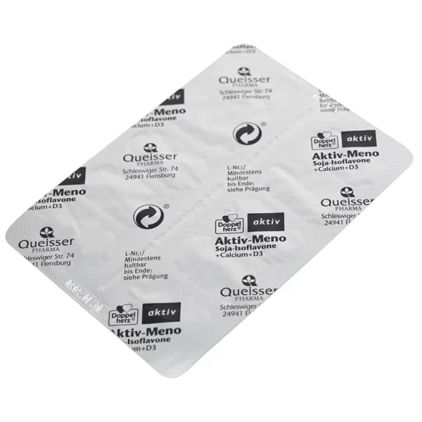 Viên uống Active-Meno Doppelherz Aktiv bổ sung isoflavone, điều hoà kinh nguyệt (30 viên) - Hình ảnh 4
