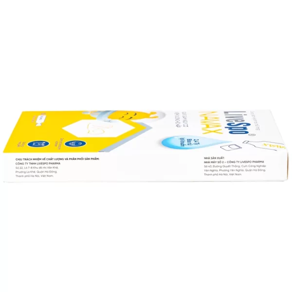 Dung dịch vệ sinh tai, mũi, họng LiveSpo Navax 4ml giảm nguy cơ viêm đường hô hấp (10 ống) - Hình ảnh 4