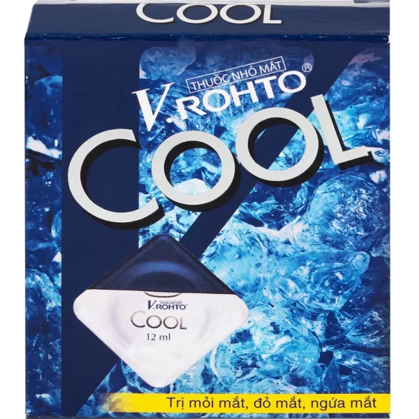 Thuốc nhỏ mắt V.Rohto Cool (12ml) điều trị mỏi mắt, đỏ mắt, ngứa mắt - Hình ảnh 4