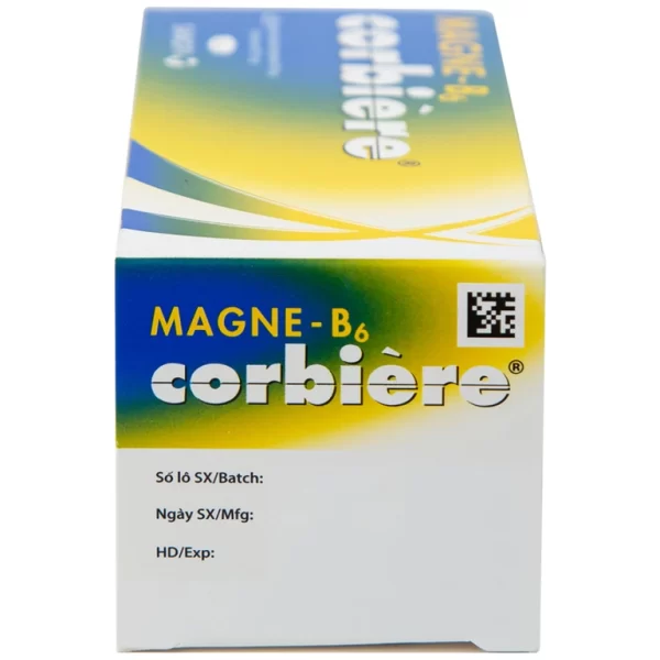 Viên nén Magne-B6 Corbière Sanofi điều trị thiếu magnesi riêng biệt hay kết hợp (5 vỉ x 10 viên) - Hình ảnh 4