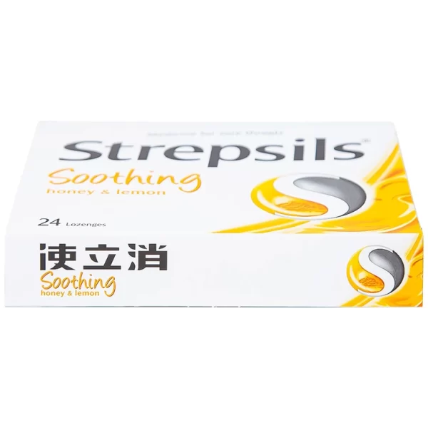 Viên ngậm Strepsils Soothing mật ong & chanh giảm đau họng (2 vỉ x 12 viên) - Hình ảnh 4