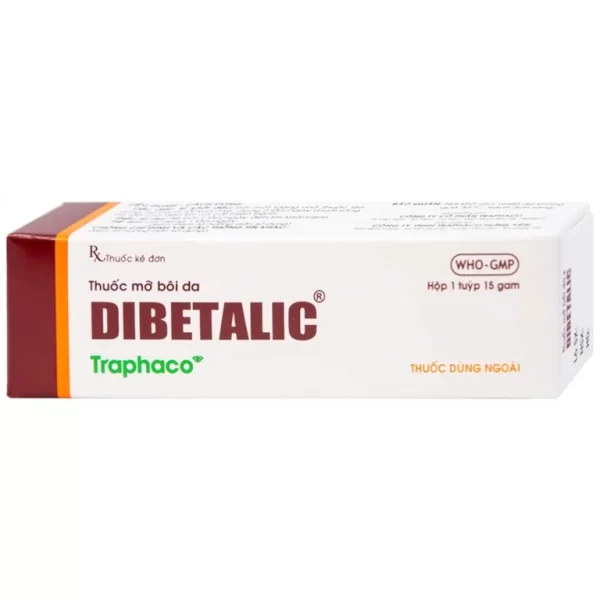 Thuốc Dibetalic Traphaco điều trị các bệnh ngoài da (15g) - Hình ảnh 4