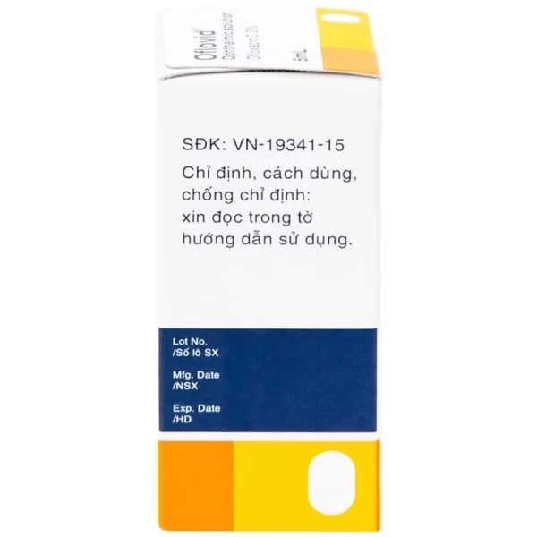 Thuốc nhỏ mắt Oflovid Santen điều trị viêm bờ mi, viêm túi lệ, lẹo, viêm kết mạc, viêm sụn mi (5ml) - Hình ảnh 4