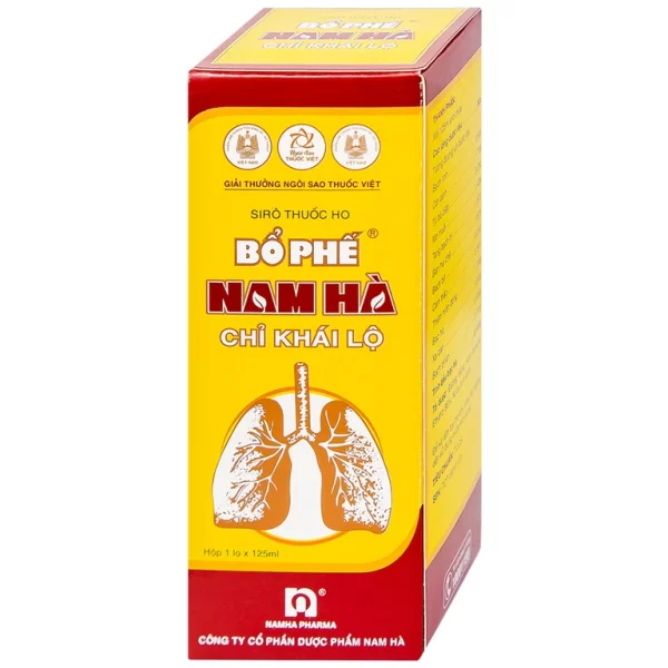 Siro ho bổ phế Nam Hà Chỉ Khái Lộ điều trị ho cảm mạo, ho gió, ho khan (125ml) - Hình ảnh 3