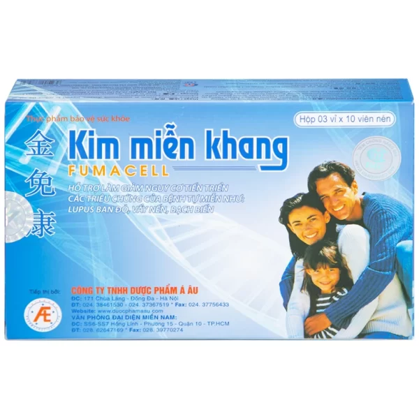 Viên uống Kim Miễn Khang IMC tăng cường năng lượng cho tế bào miễn dịch (3 vỉ x 10 viên) - Hình ảnh 3