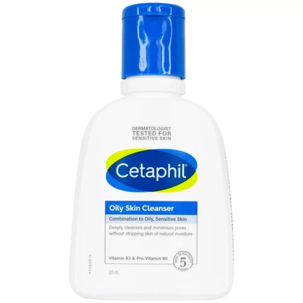 Sữa rửa mặt Cetaphil Oily Skin Cleanser cho da dầu nhạy cảm (125ml)
