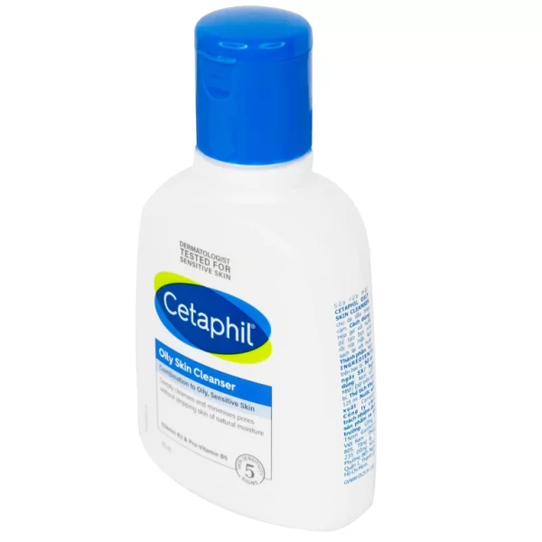 Sữa rửa mặt Cetaphil Oily Skin Cleanser cho da dầu nhạy cảm (125ml) - Hình ảnh 4