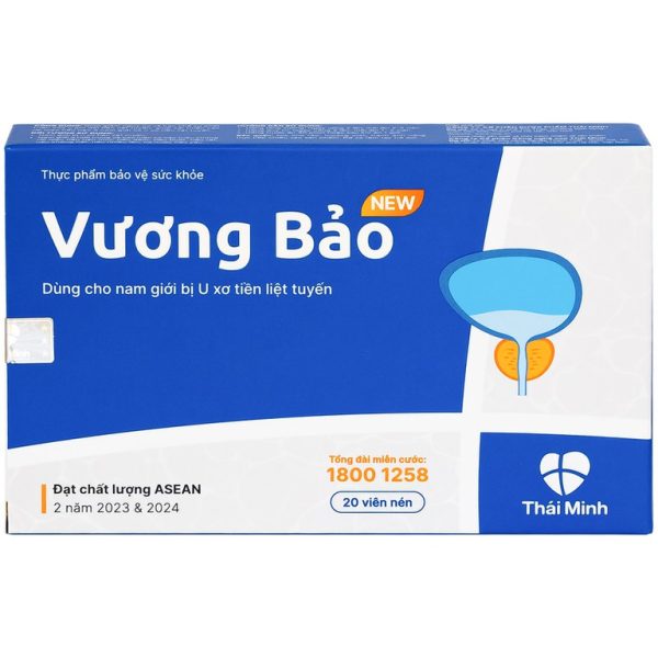 Viên uống Vương Bảo Thái Minh dùng cho nam giới bị u xơ tiền liệt tuyến (2 vỉ x 10 viên) - Hình ảnh 4