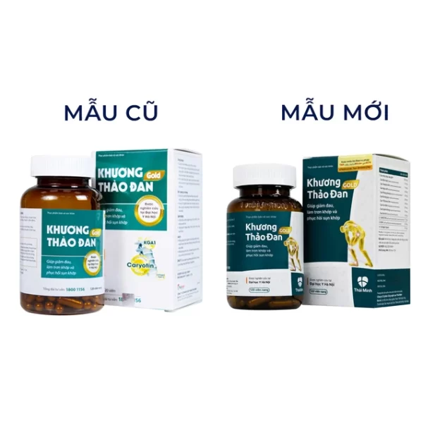 Viên uống Khương Thảo Đan Gold hỗ trợ giảm đau và phục hồi sụn khớp (Hộp 120 viên) - Hình ảnh 3