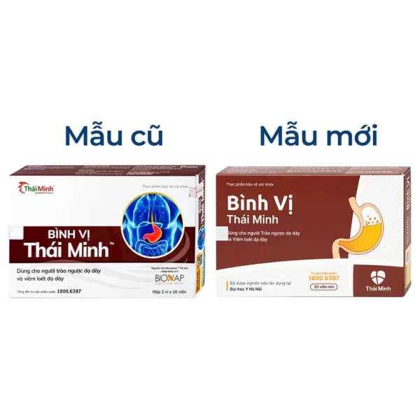 Viên uống Bình Vị Thái Minh hỗ trợ giảm acid dịch vị, giúp bảo vệ niêm mạc dạ dày (2 vỉ x 10 viên) - Hình ảnh 4